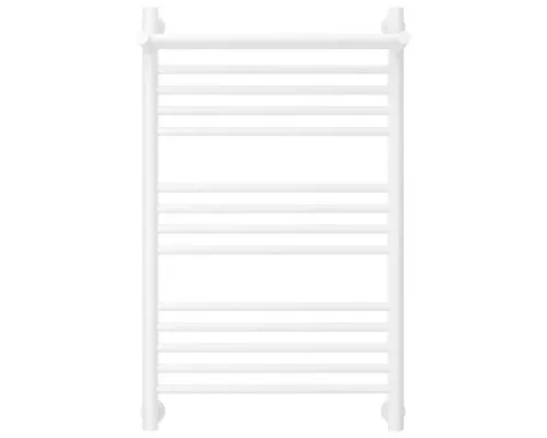 Купить Полотенцесушитель водяной 800х500 белый матовый Сунержа Богема с полкой+ 30-0223-8050 в магазине сантехники Santeh-Crystal.ru