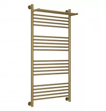 Полотенцесушитель водяной 1200х600 состаренная бронза Сунержа Богема с полкой+ 05-0223-1260