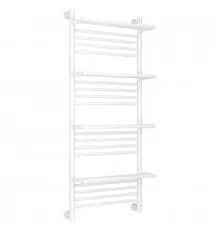 Полотенцесушитель водяной 1200х500 белый глянец Сунержа Богема с полкой+ 12-0224-1250