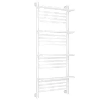 Полотенцесушитель водяной 1200х500 белый матовый Сунержа Богема с полкой+ 30-0224-1250