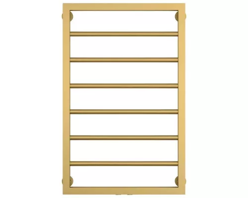 Приобрести Полотенцесушитель водяной 800х500 золотой матовый Сунержа Канцлер 032-0254-8050 в магазине сантехники Santeh-Crystal.ru
