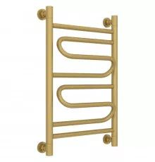 Полотенцесушитель водяной 600х400 золотой матовый Сунержа Элегия+ 032-0205-6040