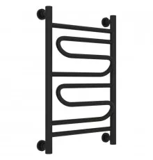 Полотенцесушитель водяной 600х400 черный матовый Сунержа Элегия+ 31-0205-6040