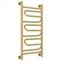 Полотенцесушитель водяной 800х400 золотой матовый Сунержа Элегия+ 032-0205-8040
