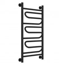 Полотенцесушитель водяной 800х400 черный матовый Сунержа Элегия+ 31-0205-8040