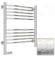 Полотенцесушитель электрический 600х500 античное белое золото МЭМ левый Сунержа Флюид 2.0 10-5220-6050