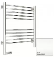 Полотенцесушитель электрический 600х500 белый матовый МЭМ левый Сунержа Флюид 2.0 30-5220-6050