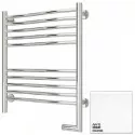 Полотенцесушитель электрический 600х500 белый глянец МЭМ правый Сунержа Флюид 2.0 12-5221-6050