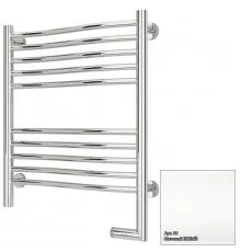 Полотенцесушитель электрический 600х500 белый матовый МЭМ правый Сунержа Флюид 2.0 30-5221-6050