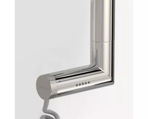 Заказать Полотенцесушитель электрический 600х500 золотой МЭМ правый Сунержа Флюид 2.0 03-5221-6050 в магазине сантехники Santeh-Crystal.ru