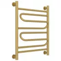 Полотенцесушитель водяной 600х500 золотой матовый Сунержа Элегия+ 032-0205-6050
