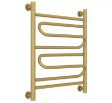 Полотенцесушитель водяной 600х500 золотой матовый Сунержа Элегия+ 032-0205-6050