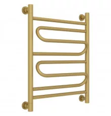 Полотенцесушитель водяной 600х500 золотой матовый Сунержа Элегия+ 032-0205-6050