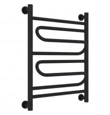 Полотенцесушитель водяной 600х500 черный матовый Сунержа Элегия+ 31-0205-6050