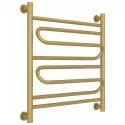 Полотенцесушитель водяной 600х600 золотой матовый Сунержа Элегия+ 032-0205-6060