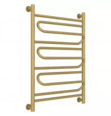 Полотенцесушитель водяной 800х600 золотой матовый Сунержа Элегия+ 032-0205-8060