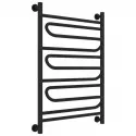 Полотенцесушитель водяной 800х600 черный матовый Сунержа Элегия+ 31-0205-8060