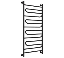 Полотенцесушитель водяной 1200х600 черный матовый Сунержа Элегия+ 31-0205-1260