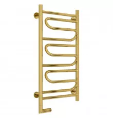 Полотенцесушитель электрический 800х400 золотой МЭМ левый Сунержа Элегия 2.0 03-5218-8040