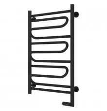 Полотенцесушитель электрический 800х500 черный матовый МЭМ правый Сунержа Элегия 2.0 31-5219-8050