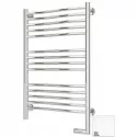 Полотенцесушитель электрический 800х500 белый глянец МЭМ правый Сунержа Флюид 2.0 12-5221-8050