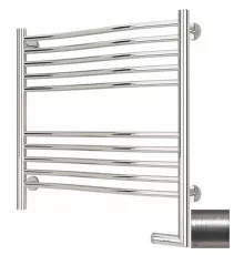 Полотенцесушитель электрический 600х600 сатин МЭМ правый Сунержа Флюид 2.0 071-5221-6060