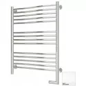 Полотенцесушитель электрический 800х600 белый матовый МЭМ правый Сунержа Флюид 2.0 30-5221-8060