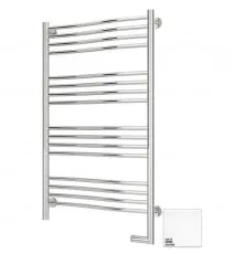 Полотенцесушитель электрический 1000х600 белый глянец МЭМ правый Сунержа Флюид 2.0 12-5221-1060