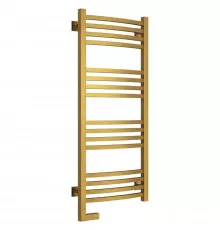 Полотенцесушитель электрический 1000х400 состаренная латунь МЭМ левый Сунержа Аркус 2.0 051-5604-1040