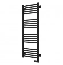 Полотенцесушитель электрический 1200х400 черный матовый МЭМ правый Сунержа Аркус 2.0 31-5605-1240