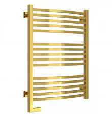 Полотенцесушитель электрический 800х600 золотой МЭМ левый Сунержа Аркус 2.0 03-5604-8060
