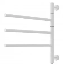 Полотенцесушитель электрический 542x585 белый глянец Сунержа Триада 12-0822-0540
