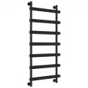 Полотенцесушитель водяной 1200х500 черный матовый Сунержа Атлант 31-0226-1250
