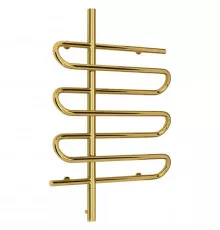 Полотенцесушитель электрический 800х600 золотой МЭМ левый Сунержа Эпатаж 03-0550-8060