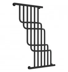 Полотенцесушитель водяной 1000х850 темный титан муар Сунержа Нега 15-0225-1085