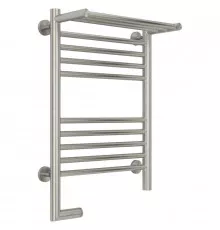 Полотенцесушитель электрический 600х400 сатин МЭМ левый Сунержа Богема с полкой 2.0 071-5206-6040