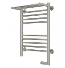 Полотенцесушитель электрический 600х400 сатин МЭМ правый Сунержа Богема с полкой 2.0 071-5207-6040