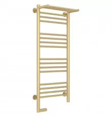 Полотенцесушитель электрический 1000х400 шампань матовая МЭМ левый Сунержа Богема с полкой 2.0 022-5206-1040