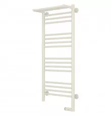 Полотенцесушитель электрический 1000х400 античное белое золото МЭМ правый Сунержа Богема с полкой 2.0 10-5207-1040