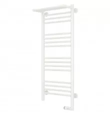 Полотенцесушитель электрический 1000х400 белый глянец МЭМ правый Сунержа Богема с полкой 2.0 12-5207-1040