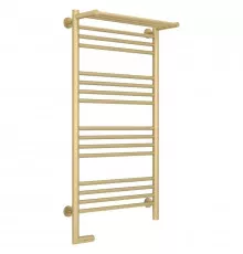 Полотенцесушитель электрический 1000х500 шампань матовая МЭМ левый Сунержа Богема с полкой 2.0 022-5206-1050