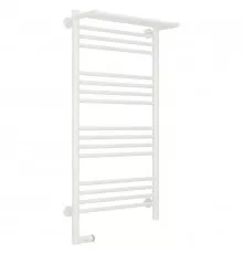 Полотенцесушитель электрический 1000х500 белый матовый МЭМ левый Сунержа Богема с полкой 2.0 30-5206-1050