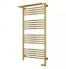 Полотенцесушитель электрический 1200х600 золотой МЭМ правый Сунержа Богема с полкой 2.0 03-5207-1260