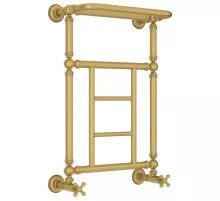 Полотенцесушитель водяной 660х400 золотой матовый Сунержа Ренессанс 1452 032-0282-6640