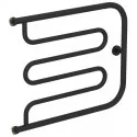 Полотенцесушитель водяной 500х650 темный титан муар Сунержа Лира+ 15-4011-5065
