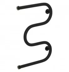 Полотенцесушитель водяной 600х400 черный матовый Сунержа М-образный+ 31-4007-6040