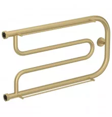 Полотенцесушитель водяной 320х650 шампань матовая Сунержа Гусли +2 полки 022-4010-3265