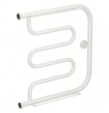 Полотенцесушитель водяной 500х500 белый глянец Сунержа Лира +2 полки 12-4012-5050