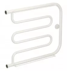 Полотенцесушитель водяной 500х650 белый глянец Сунержа Лира +2 полки 12-4012-5065