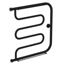 Полотенцесушитель водяной 600х600 черный матовый Сунержа Лира +2 полки 31-4012-6060